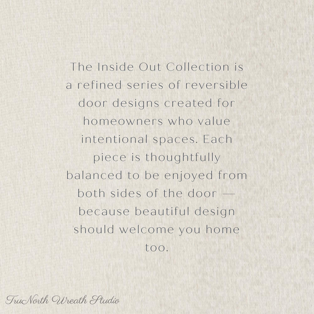 Navy Blue Floral Swag, Moody Entryway Door Decor, Midnight Bloom Edition
